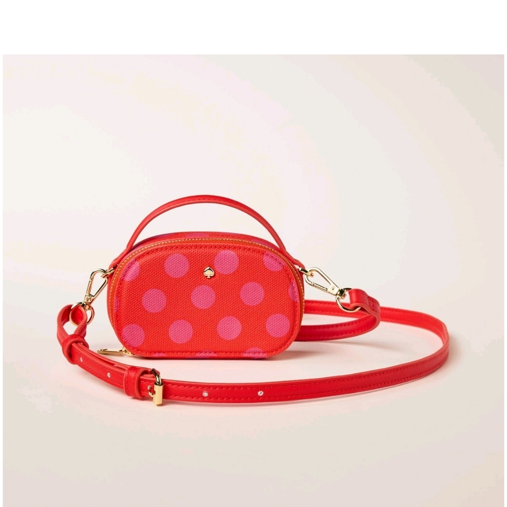 Kate Spade New York - Target Red Polka Dot Mini Crossbody Bag NWT